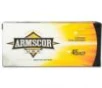 Armscor Handgun Ammunition  45 ACP 230 gr JHP 825 fps 20 ct