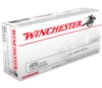 Winchester USA Handgun Ammunition  45 ACP 185 gr  FMJ 910 fps 50 ct