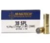 MagTech Handgun Ammunition  38 Spl 148 gr LWC 710 fps 50 box
