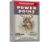 Winchester Super-X Power Point Rifle Ammunition  270 Win 130 gr JSP 3060 fps 20 ct