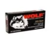 Wolf WPA Military Classic Rifle Ammunition  223 Rem 55 gr FMJ 3241 fps 20 ct