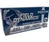 Fiocchi Field Dynamics Rifle Ammunition  243 Win 100 gr PSP 3200 fps 20 ct