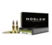 Nosler E-Tip Rifle Ammunition 260 Rem 120gr E-Tip 2750 fps 20 ct