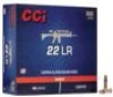 CCI AR Tactical Rimfire Ammuniton  22 LR 40 gr CPRN 1200 fps 300 ct