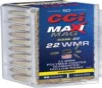 CCI Maxi Mag Rimfire Ammunition  22 WMR SHP 1875 fps 50 ct