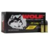 Wolf Match Extra Rimfire Ammunition  22 LR 40 gr RN 1050 fps 50 ct