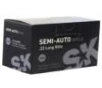 SK Semi-Auto Rifle Rimfire Ammunition  22 LR 40 gr LRN 1132 fps 50 ct