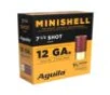 Aguila Minishell Shotshells 12ga 1-3 4  5 8oz 1200 fps  7 5 25 ct