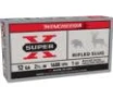Winchester Super-X Slug Shotshells 12 ga 2-3 4  1 oz 1600 fps Slug 5 ct