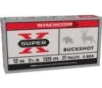 Winchester Super-X Buckshot Shotshels 12 ga 2-3 4  1325 fps  4B 5 ct