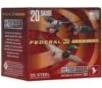 Federal Premium Ultra Steel Shotshells 20ga 3  1oz 1400 fps  2    4 10 ct