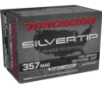Winchester Silvertip Handgun Ammunition  357 Mag 145 gr  HP 1290 fps 20 ct