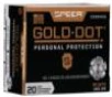 Speer Gold Dot Handgun Ammunition  45 ACP 185 gr HP 1050 fps 20 ct