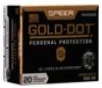 Speer Gold Dot Handgun Ammunition 10mm Auto 200 gr HP 1100 fps 20 ct