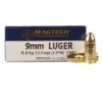 MagTech Handgun Ammunition 9mm Luger 124 gr FMJ 1109 fps 50 ct