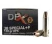 COR-BON Handgun Ammunition  38 Spl   P  110 gr DPX 1050 fps 20 box