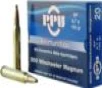 PPU Rifle Ammunition  300 Win Magnum 150 gr SP 3250 fps 20 ct
