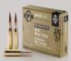 PPU Match Rifle Ammunition  308 Win Match 168 gr HPBT 2610 fps 20 ct