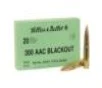 Sellier-Bellot Subsonic Rifle Ammunition  300  Blackout 200 gr FMJ 1060 fps 20 ct