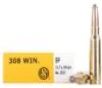 Sellier   Bellot Rifle Ammunition  308 Win 180 gr SP  - 20 box