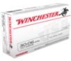 Winchester USA Rifle Ammunition  30-06 Sprg 147 gr  FMJ 3020 fps 20 ct