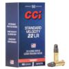 CCI Standard Velocity Rimfire Ammuntion  22 LR 40 gr LRN 1070 fps 50 ct