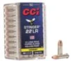 CCI Stinger Rimfire Ammunition  22 LR 32 gr CPHP 1640 fps 50 ct