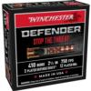 Winchester Supreme Elite PDX1 Personal Defense Shotgun Ammunition  410 ga 2 1 2   3 disc  12 plts   Slug 750 fps 10 ct