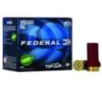 FEDERAL TOP GUN 12 GA 2 3 4 IN  1 1 8OZ 1200 FPS 8 PAPER WAD SS AMMO 25RD