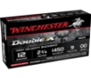 Winchester Double X High-Velocity Buckshot Shotshells 12 ga 2-3 4  9 plts  00 1450 fps 5 ct