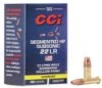 CCI Segmented HP Subsonic Rimfire Ammunition  22 LR 40 gr 1050 fps 50 ct