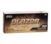 Blazer Brass Handgun Ammunition  45 Auto 230gr JHP 850 fps 50 ct