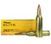 Sig Sauer Elite Tipped Hunting Rifle Ammunition 243 Win 90gr PT 3115 fps 20 ct