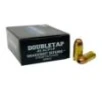 Double Tap DT SnakeShot Handgun Ammunition  45 ACP  P  275gr JHP 20 ct