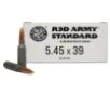 Century Arms Red Army Standard Rifle Ammunition 5 45x39 60gr FMJ Lead Core 30 ct