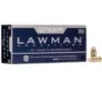 Speer Lawman Cleanfire Handgun Ammunition 9mm Luger 124gr TMJ 1090 fps 50 ct