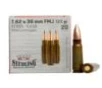 Global Ordnance Sterling Steel Case Rifle Ammunition 7 62x39mm 123gr FMJ 2362 fps 20 ct