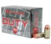 Hornady Critical Duty Handgun Ammo  40 S W 175 gr Flex Tip 1010 fps 20 ct