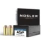 Nosler ASP Suppressor Ready Handgun Ammunition  45 ACP 230gr JHP 850 fps 20 ct