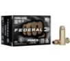 Federal Personal Defense Punch Handgun Ammunition  38 Spl  P  120 gr JHP 1000 fps 20 ct