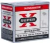 Winchester Super-X Shoshells 12ga 2-3 4  9plts 1325 fps  00 Buck 25 ct