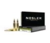 Nosler E-Tip Rifle Ammunition 30 Nosler 180gr E-Tip 3100 fps 20 ct