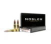 Nosler Custom Competition Match Grade Rifle Ammunition  308 Win 168 gr OTM 2750 fps 20 ct