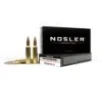 Nosler Match Grade Rifle Ammunition  338 Lapua Mag  300gr OTM 2650 fps 20 ct