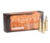 HSM Varmint Blue Rifle Ammunition  223 Rem 55gr PT Blitzking 3120 fps 20 ct