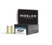 Nosler ASP Handgun Ammunition  38 Spl 125gr JHP 930 fps 20 ct