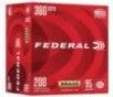 Federal Champion Training Handgun Ammunition 380 Auto 95gr FMJ 980 fps 200 ct