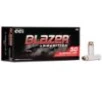 CCI Blazer Aluminum Handgun Ammunition  44 Mag 240 gr JHP 1200 fps 50 ct