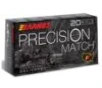 Barnes Precision Match OTM Rifle Ammunition 6mm ARC 105gr OTM 2675 fps 20 ct