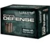 Liberty Civil Defense Handgun Ammunition 9mm   P  50gr SCHP 2000 fps 20 ct